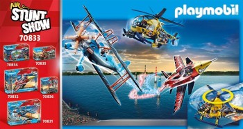 playmobil 70833 - Air Stuntshow Helicóptero Rodaje