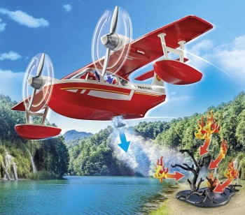 playmobil 71463 - Hidroavión de bomberos