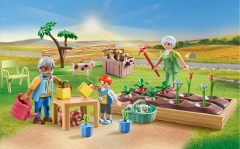 playmobil 71443 - Huerto con abuelos