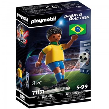 Playmobil 71131 Jugador de Fútbol - Brasil