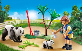 playmobil 70105 - Maletín Pandas 