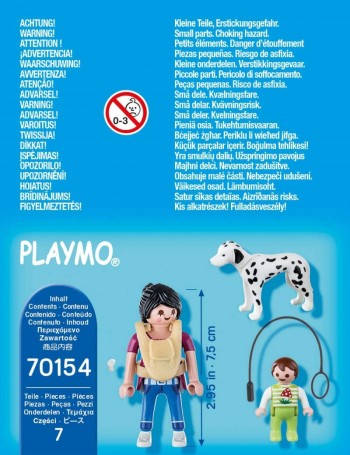 playmobil 70154 - Mamá con Bebé y Perro