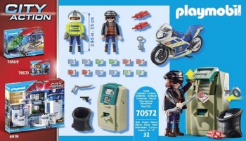 playmobil 70572 - Moto de Policía