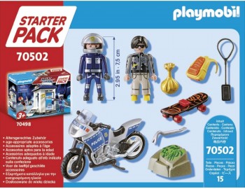 playmobil 70502 - Starter Pack Policía Set Adicional