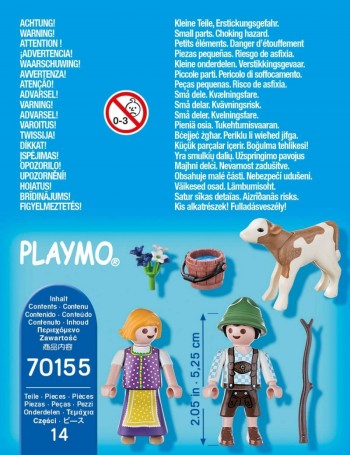 playmobil 70155 - Niños con Ternero