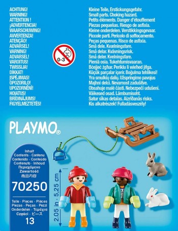 playmobil 70250 - Niños con Trineo