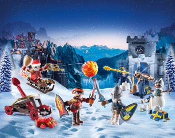 playmobil 71346 - Calendario de Adviento Batalla en la nieve