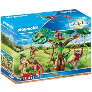 Playmobil 70345 Orangutanes con Árbol
