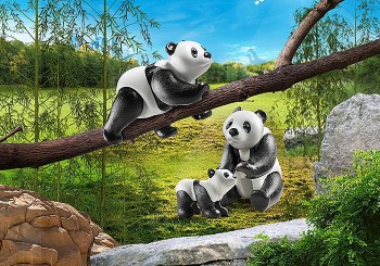 playmobil 70353 - Pandas con Bebé