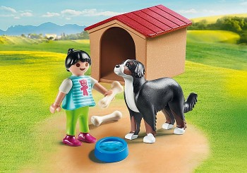 playmobil 70136 - Perro con Casita