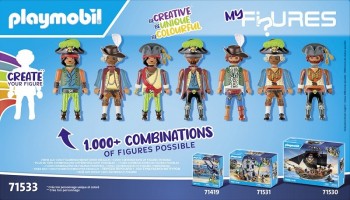 playmobil 71533 - My Figures: Piratas