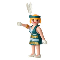 Playmobil 9444 2  Sobre Sorpresa Serie 14 Chicas Bailarina Charleston
