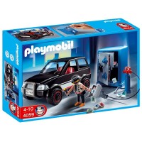 Playmobil 4059 Ladron de caja fuerte con coche
