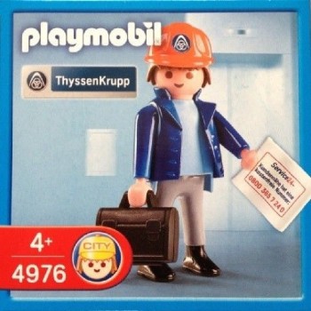 Playmobil 4976 Ingeniero Thyssenkrupp 