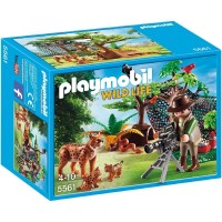 Playmobil 5561 Familia de Linces con Cámara