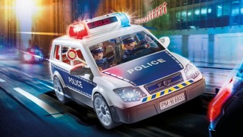 Ampliar imagen de 6873 - Coche de policía con luces y sonido playmobil 6873 - Coche de policía con luces y sonido