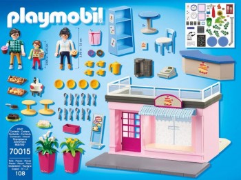 playmobil 70015 - Cafetería