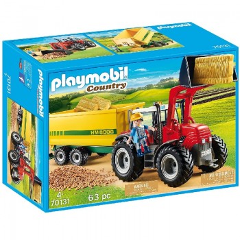 Playmobil 70131 Gran Tractor con Remolque