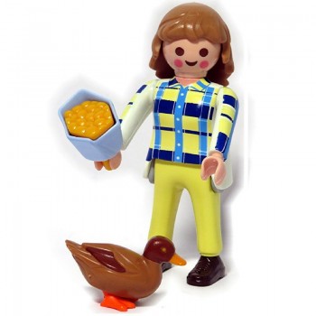 ver 2941 - Sobre Sorpresa Serie 20 Chicas Mujer Con Pato