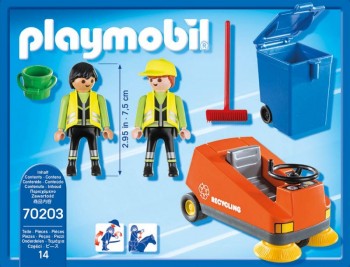 playmobil 70203 - Vehículo de Limpieza