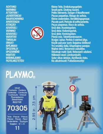 playmobil 70305 - Policía con Radar