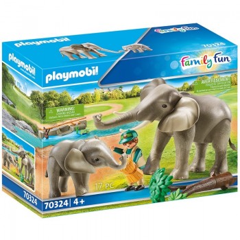 Playmobil 70324 Elefantes
