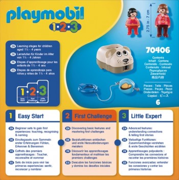 playmobil 70406 - 1.2.3 Mi Perro
