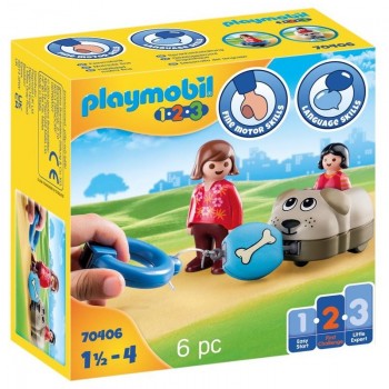 Playmobil 70406 1.2.3 Mi Perro