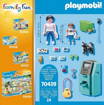 playmobil 70439 - Turistas con cajero