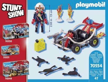 playmobil 70554 - Stuntshow Kart Bombero