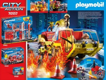 playmobil 70557 - Operación de Rescate con Camión de Bomberos