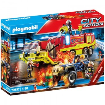 Playmobil 70557 Operación de Rescate con Camión de Bomberos