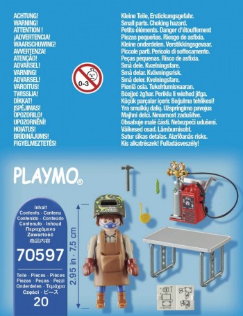 playmobil 70597 - Soldador con Equipo