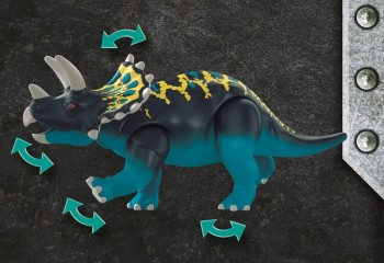 playmobil 70627 - Triceratops. Disturbios por las piedras
