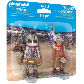 Playmobil 70692 Duo Pack Equipo Acrobacias