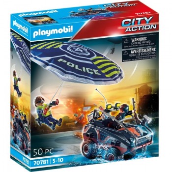 Playmobil 70781 Paracaídas de Policía