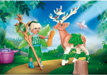 playmobil 70806 - Forest Fairy con animal del alma