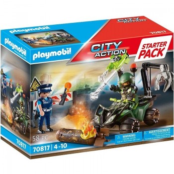 Playmobil 70817 Starter Pack Entrenamiento de Policía