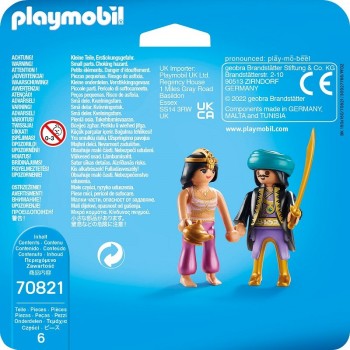 playmobil 70821 - Duo Pack Pareja Real Oriental
