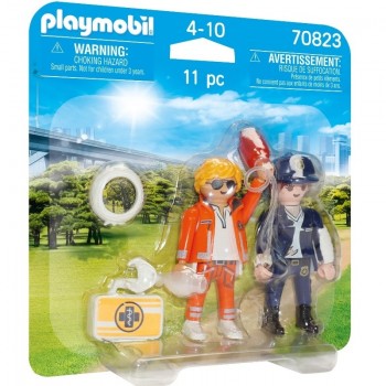 Playmobil 70823 Duo Pack Doctor y Policía
