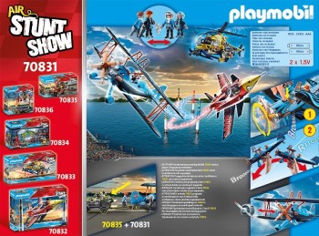 playmobil 70831 - Air StuntShow Biplano Phoenix