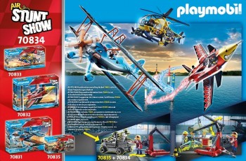 playmobil 70834 - Air Stuntshow Estación de Servicio