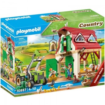 Playmobil 70887 Granja con cría de animales pequeños