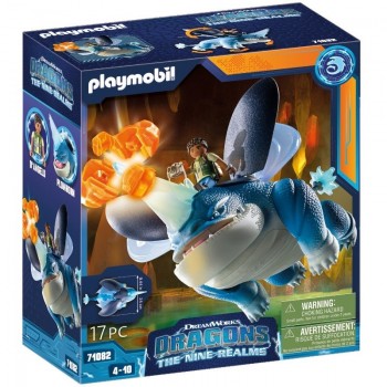 Playmobil 71082 The Nine Realms - Plowhorn y D Angelo