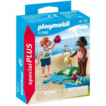 Playmobil 71166 Niños con Globos de Agua