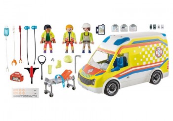 playmobil 71202 - Ambulancia con luz y sonido
