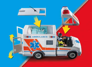 Ampliar imagen de 71232 - Ambulancia playmobil 71232 - Ambulancia