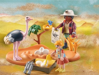 playmobil 71296 - Cuidadores de avestruces