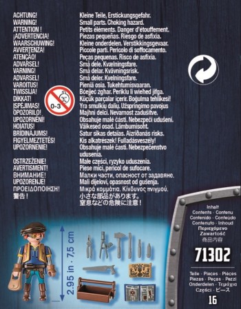 playmobil 71302 - Dario con herramientas