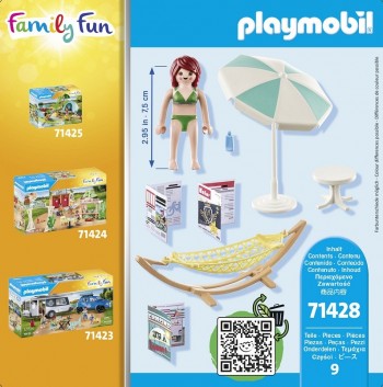 playmobil 71428 - Tumbona en la Playa